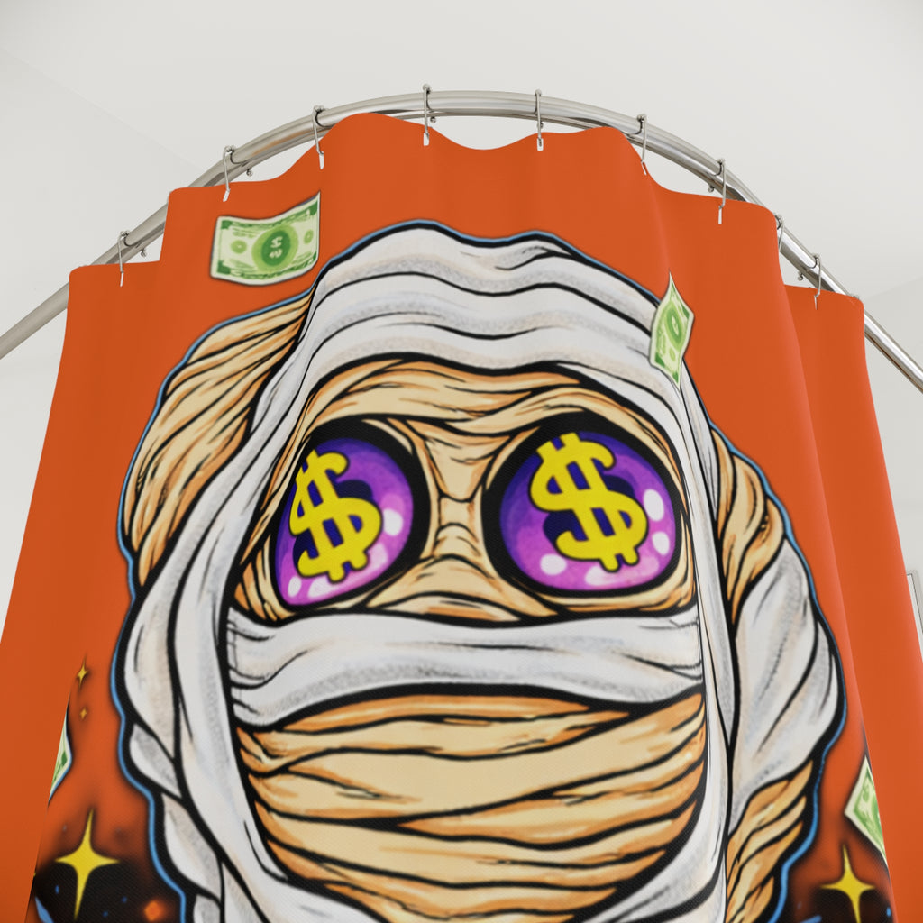 Bathroom Shower Curtain | OG Goonie "Hustle with Intention"