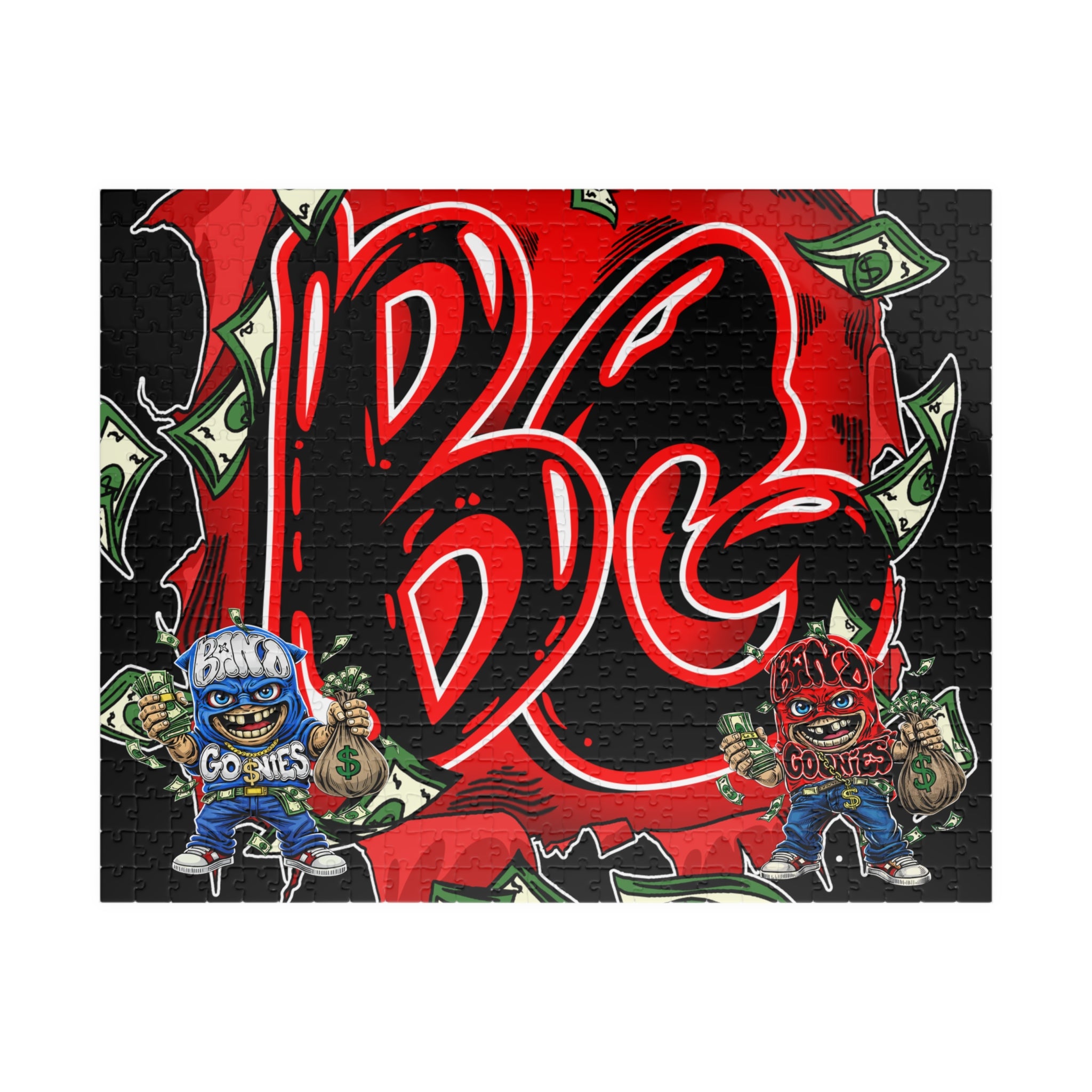 Puzzle (110, 252, 520, 1014-piece) | Black & Red