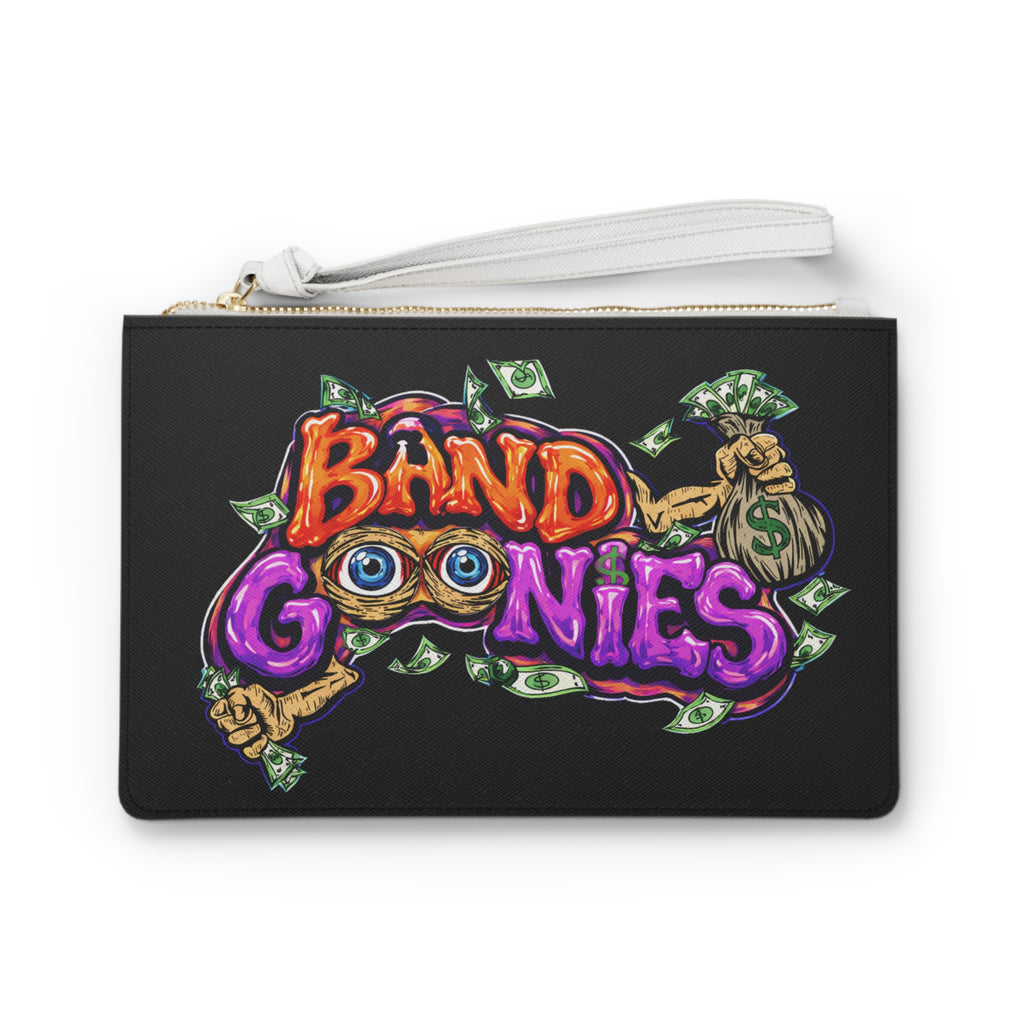 Clutch Bag | Orange & Purple Band Goonies
