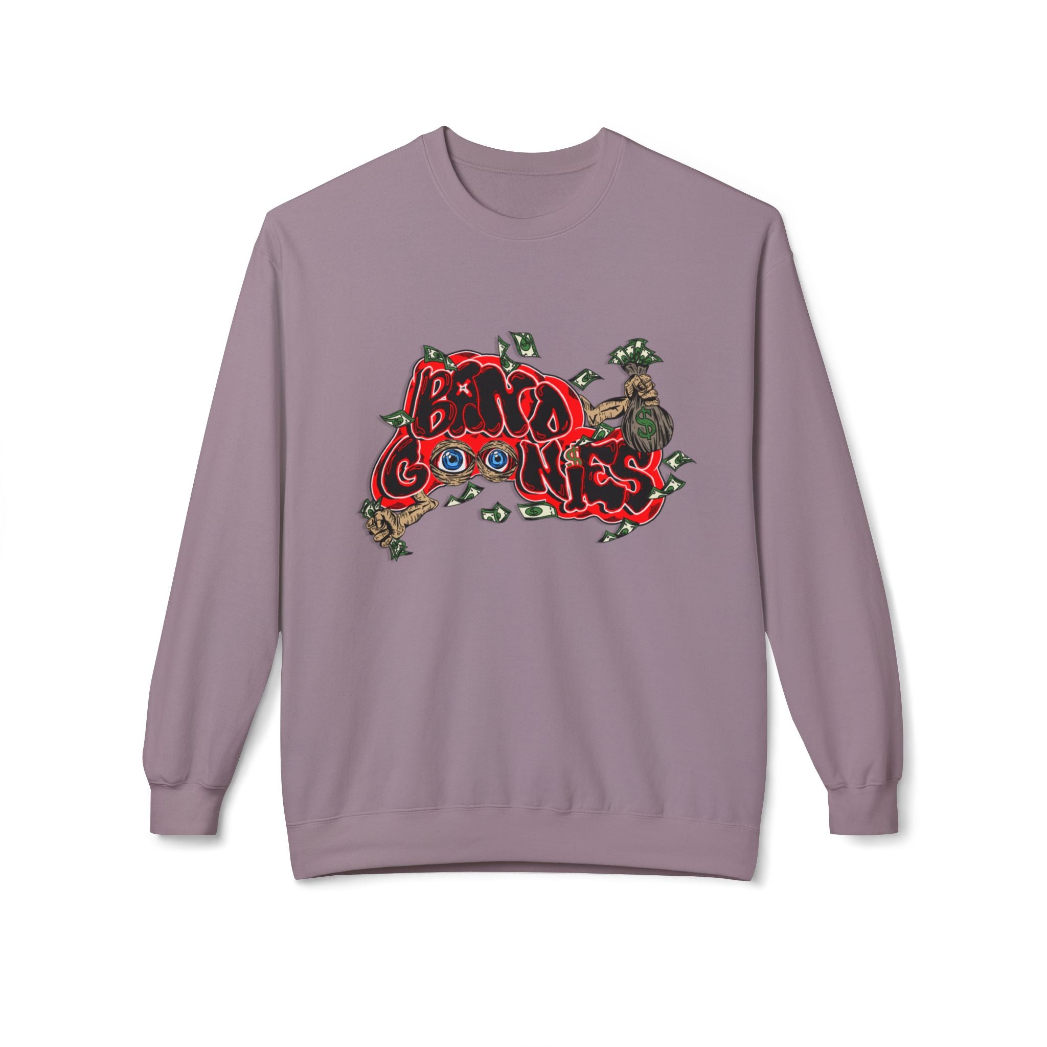 Midweight Soft Style Fleece Crewneck Sweatshirt