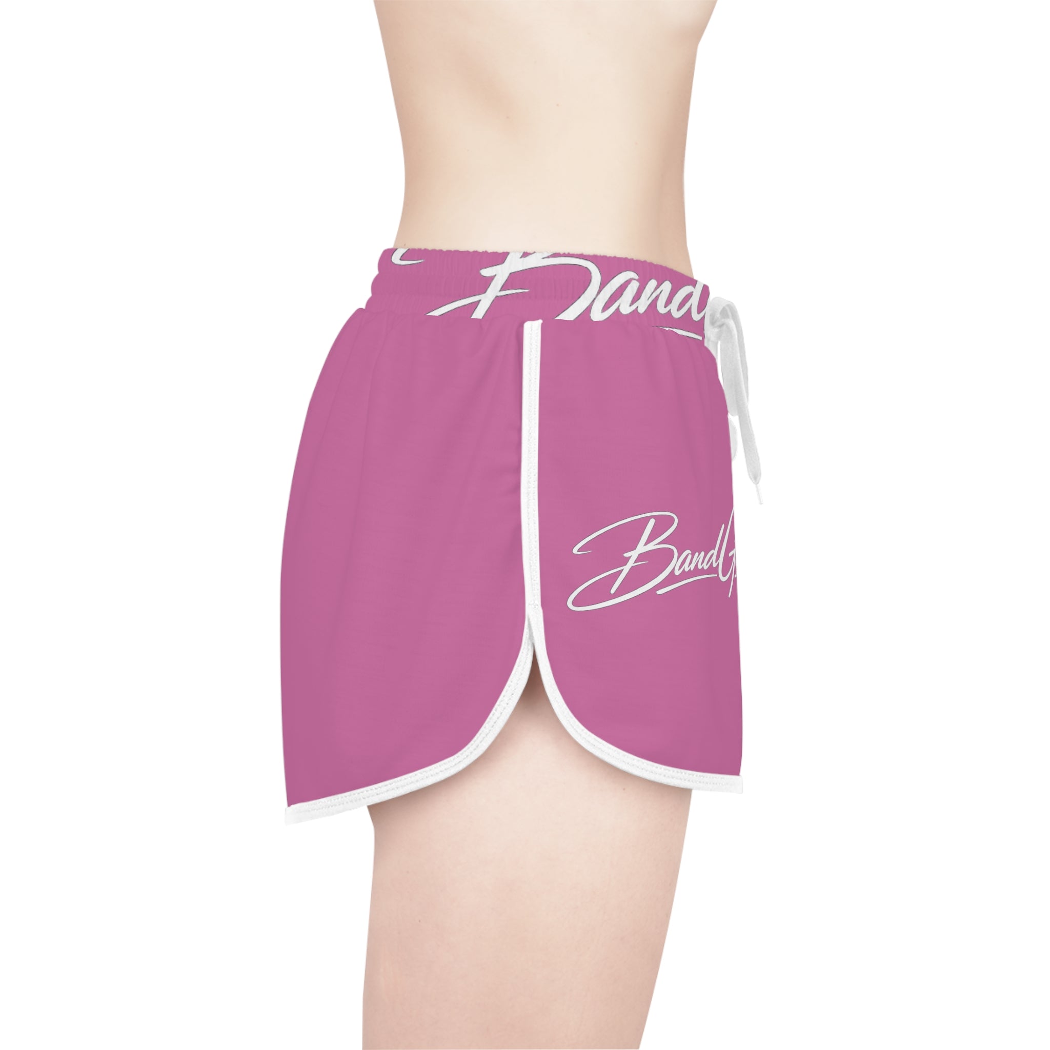 Women's Relaxed Shorts (Pink) | Band Goonies Branded