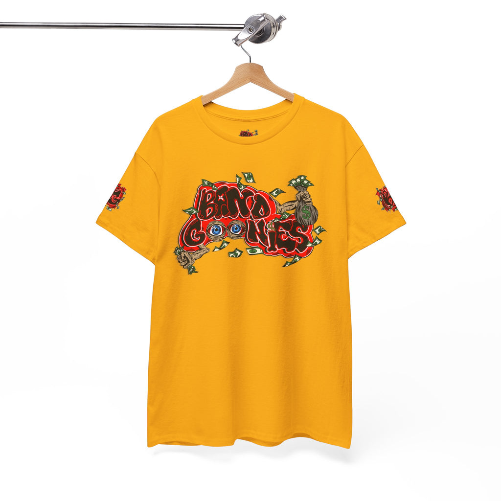 Heavy Cotton T-Shirt | White & Red