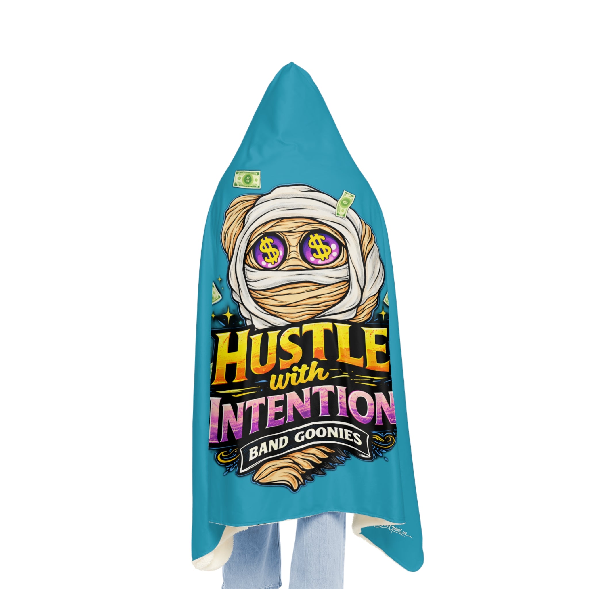 Snuggle Blanket | OG Goonie "Hustle with Intention"