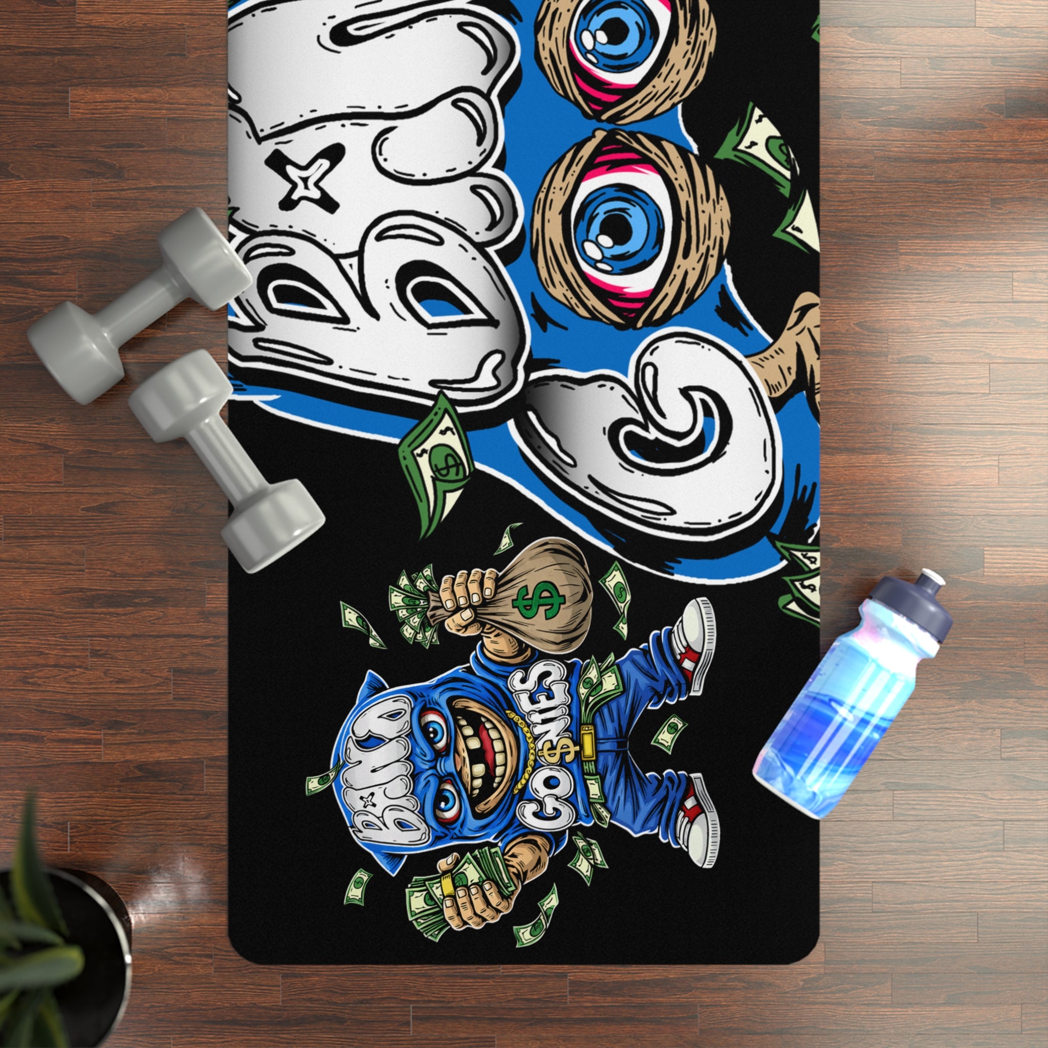 Rubber Yoga Mat | Blue Band Goonies