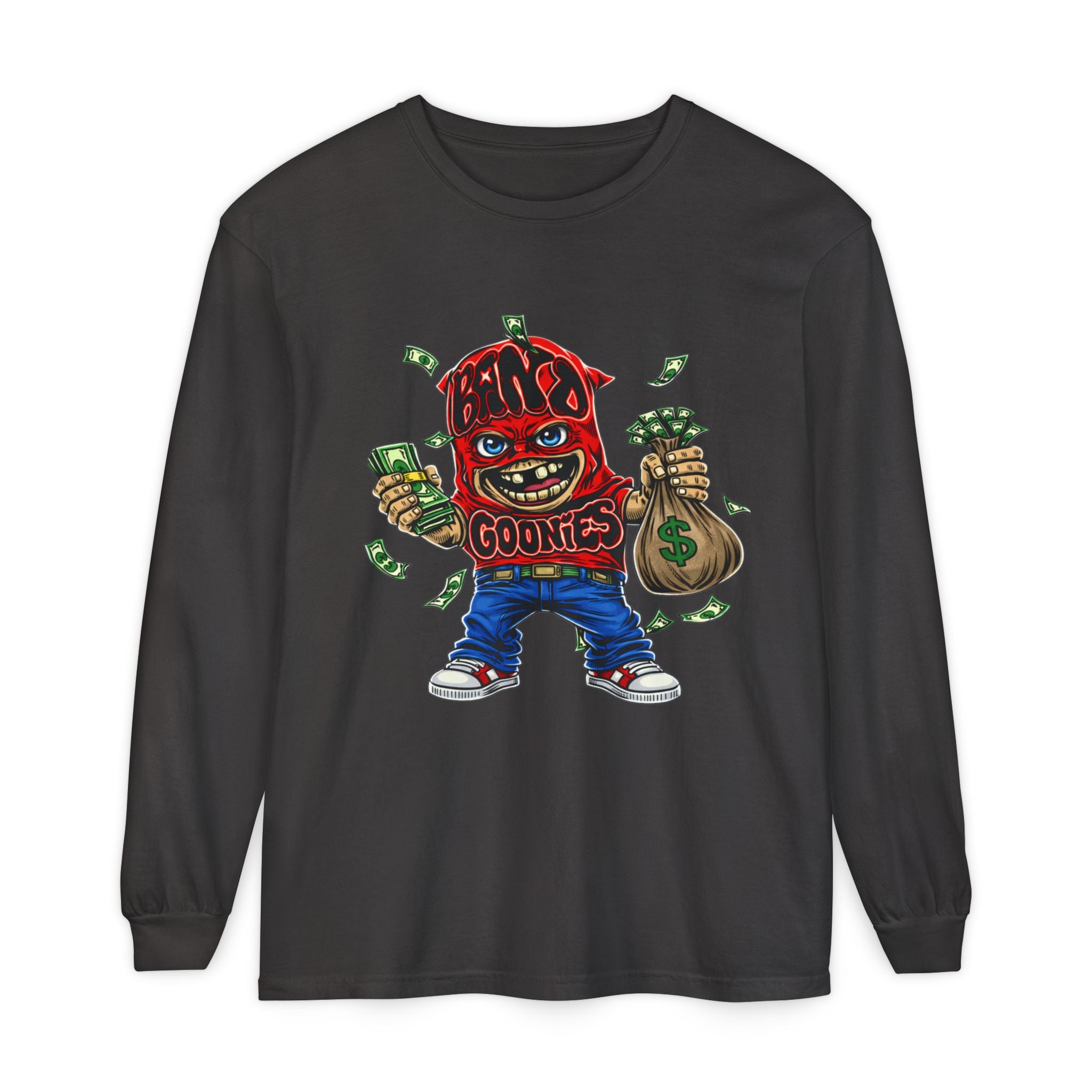 Unisex Garment-dyed Long Sleeve T-Shirt