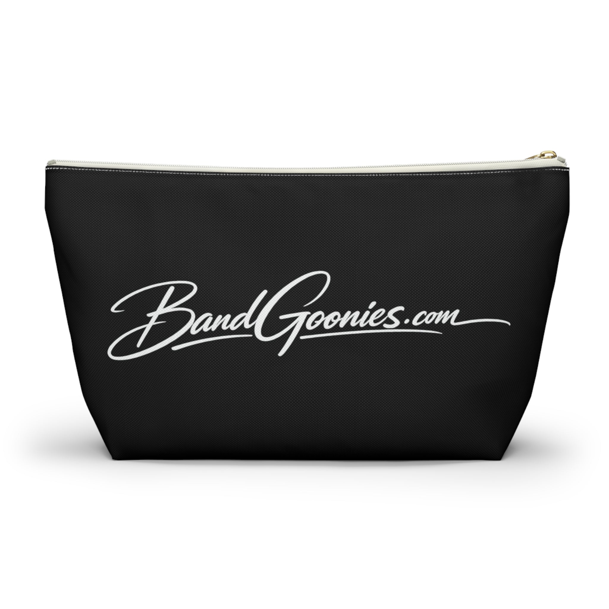 Accessory Pouch w T-bottom | Pink & Teal Girl Goonie "Hustle over Hype"