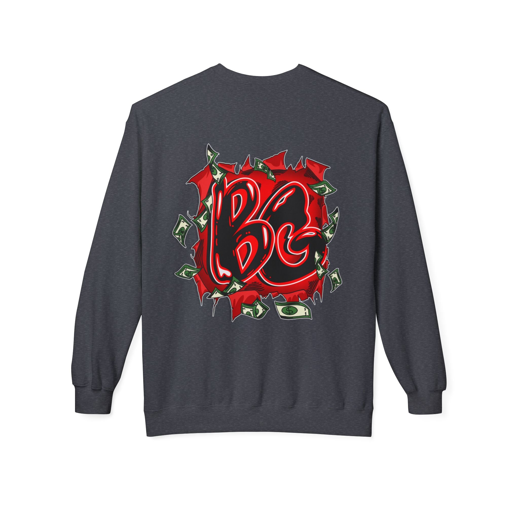 Midweight Soft Style Fleece Crewneck Sweatshirt