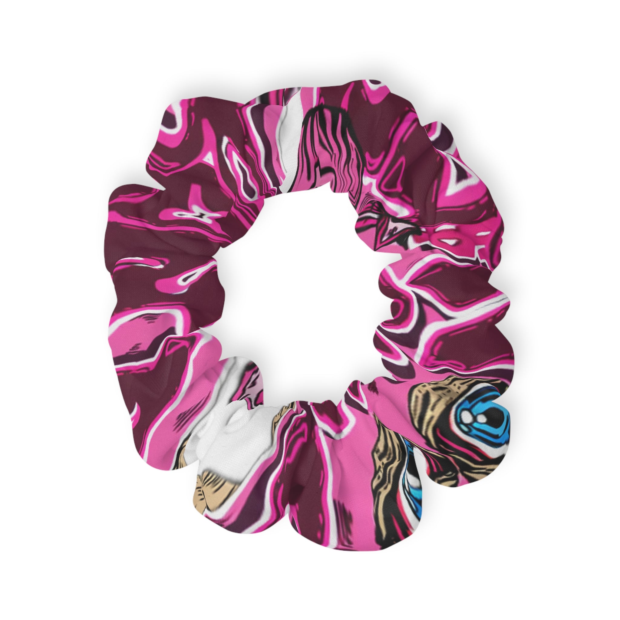 Scrunchie (White) | Pink Band Goonies