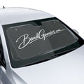 Car Sun Shade (Black) | Band Goonies Branded