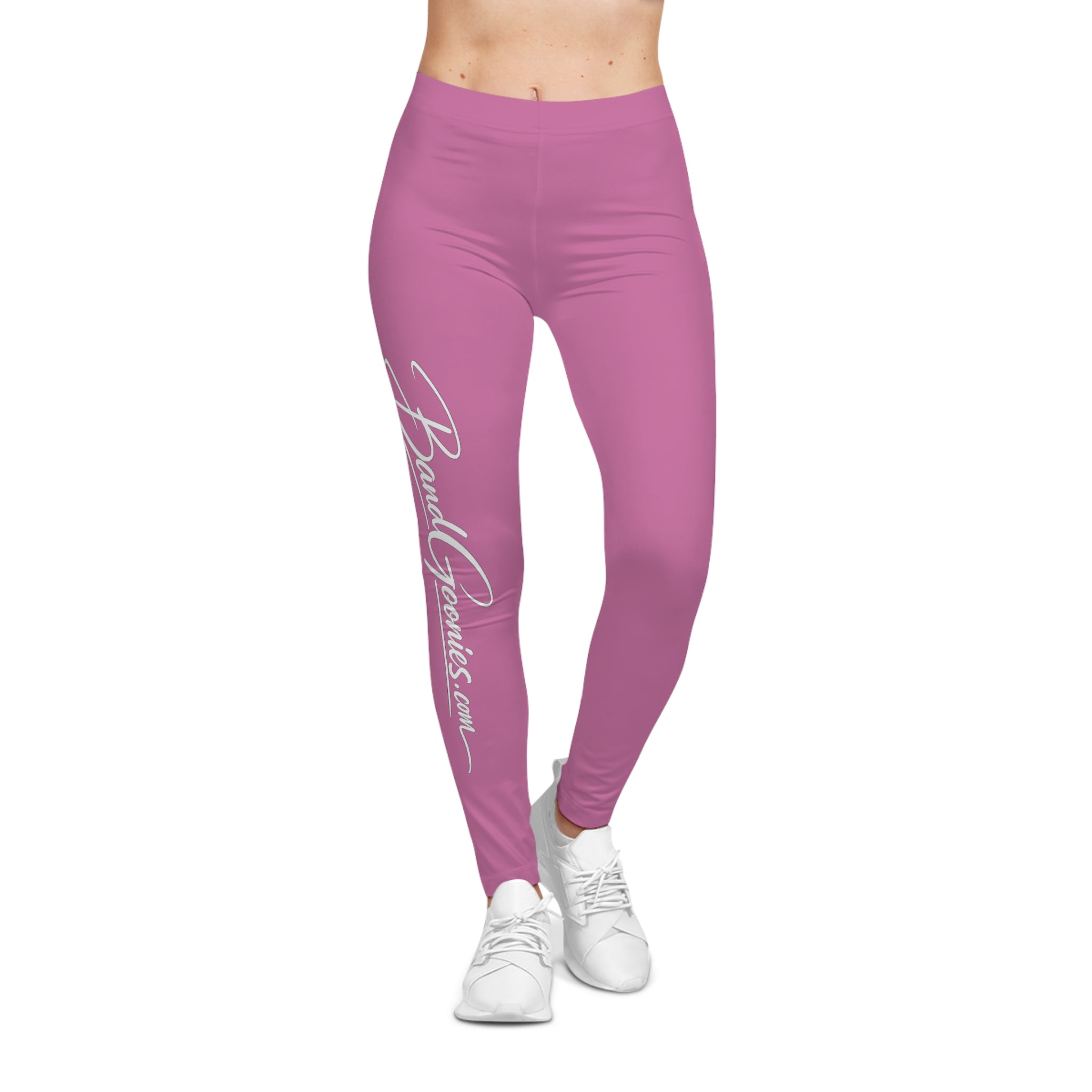 Women's Casual Leggings (Pink) | Band Goonies Branded
