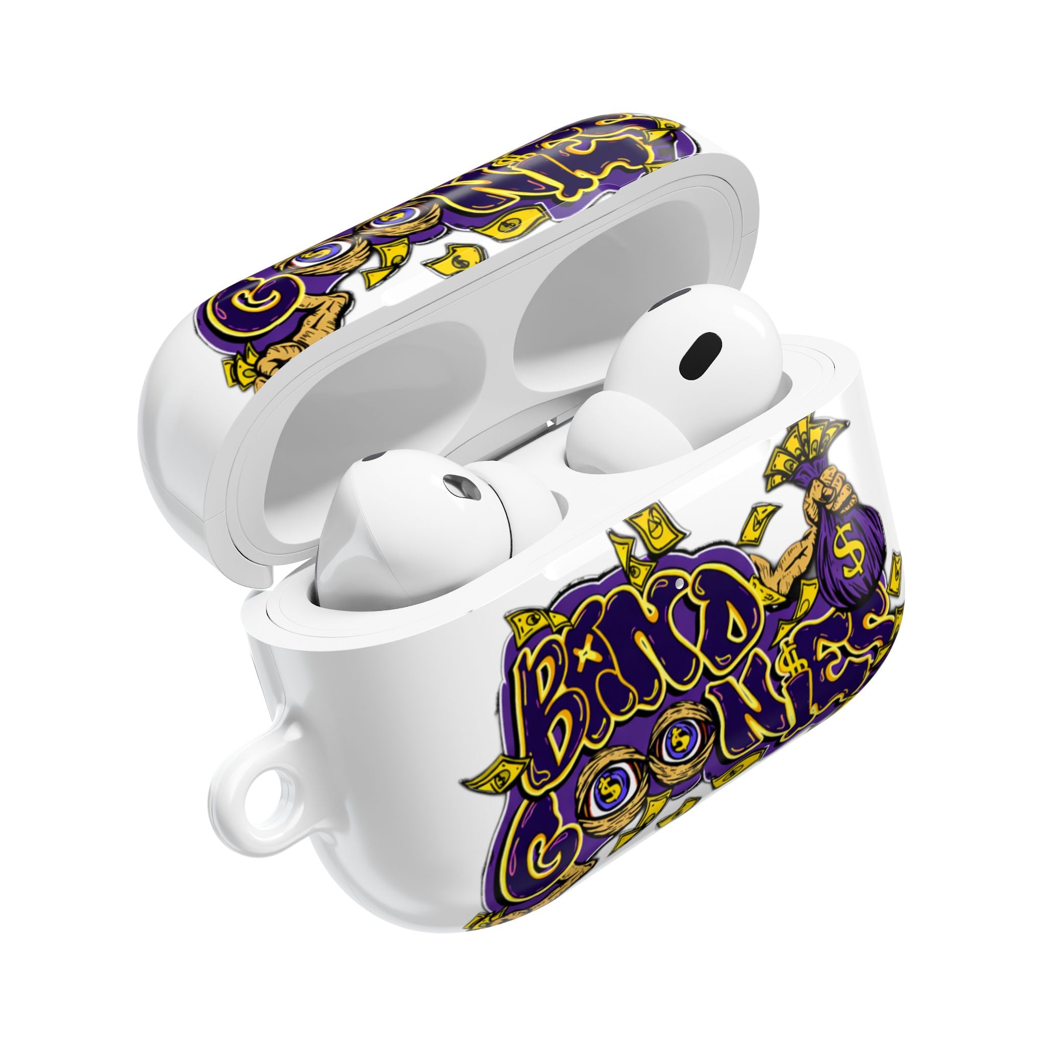 Air Pod Case with Carabiner