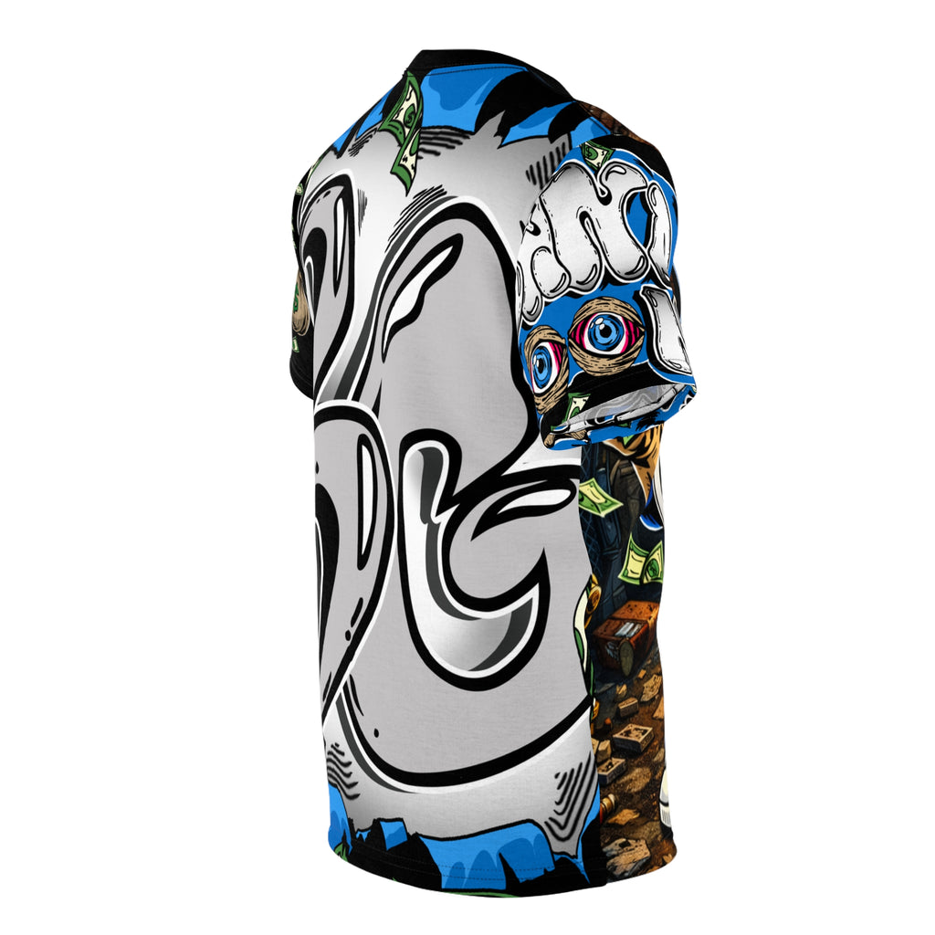 Cut & Sew T-Shirt | Blue Goonie