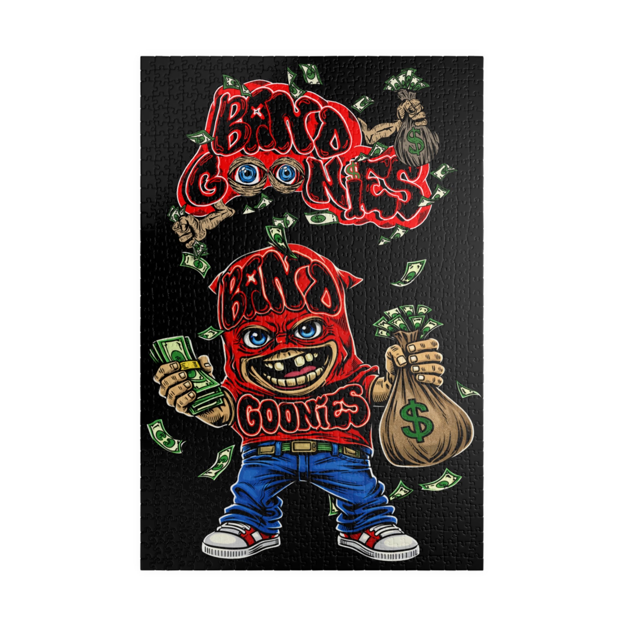 Puzzle (110, 252, 520, 1014-piece) | Black & Red