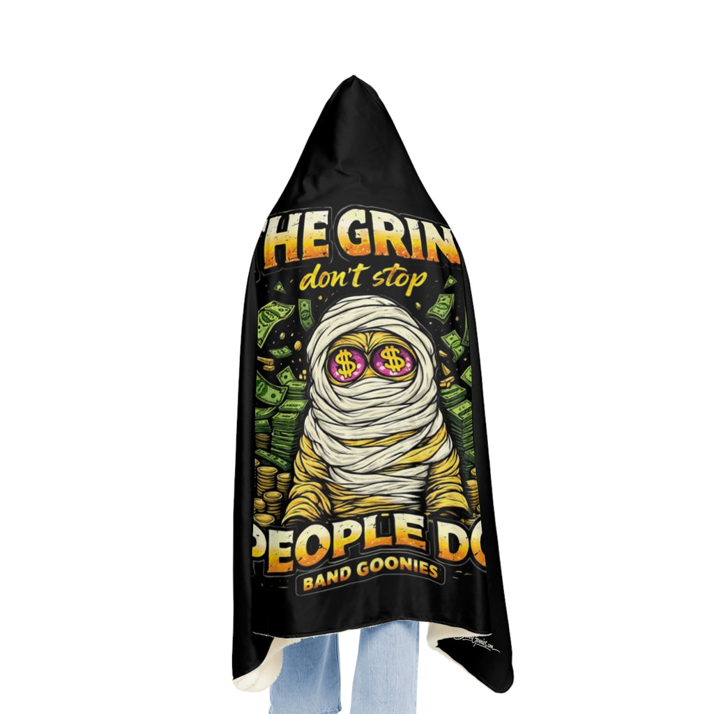 Snuggle Blanket | OG Goonie "The Grind Don't Stop, People Do"