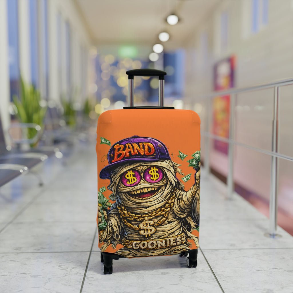 Luggage Cover |Orange & Purple OG Goonie
