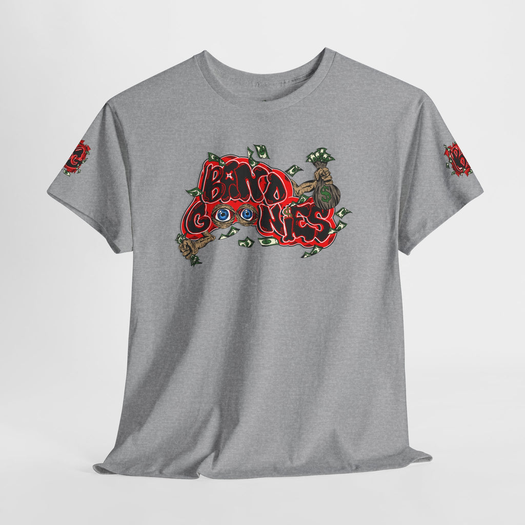 Heavy Cotton T-Shirt | White & Red