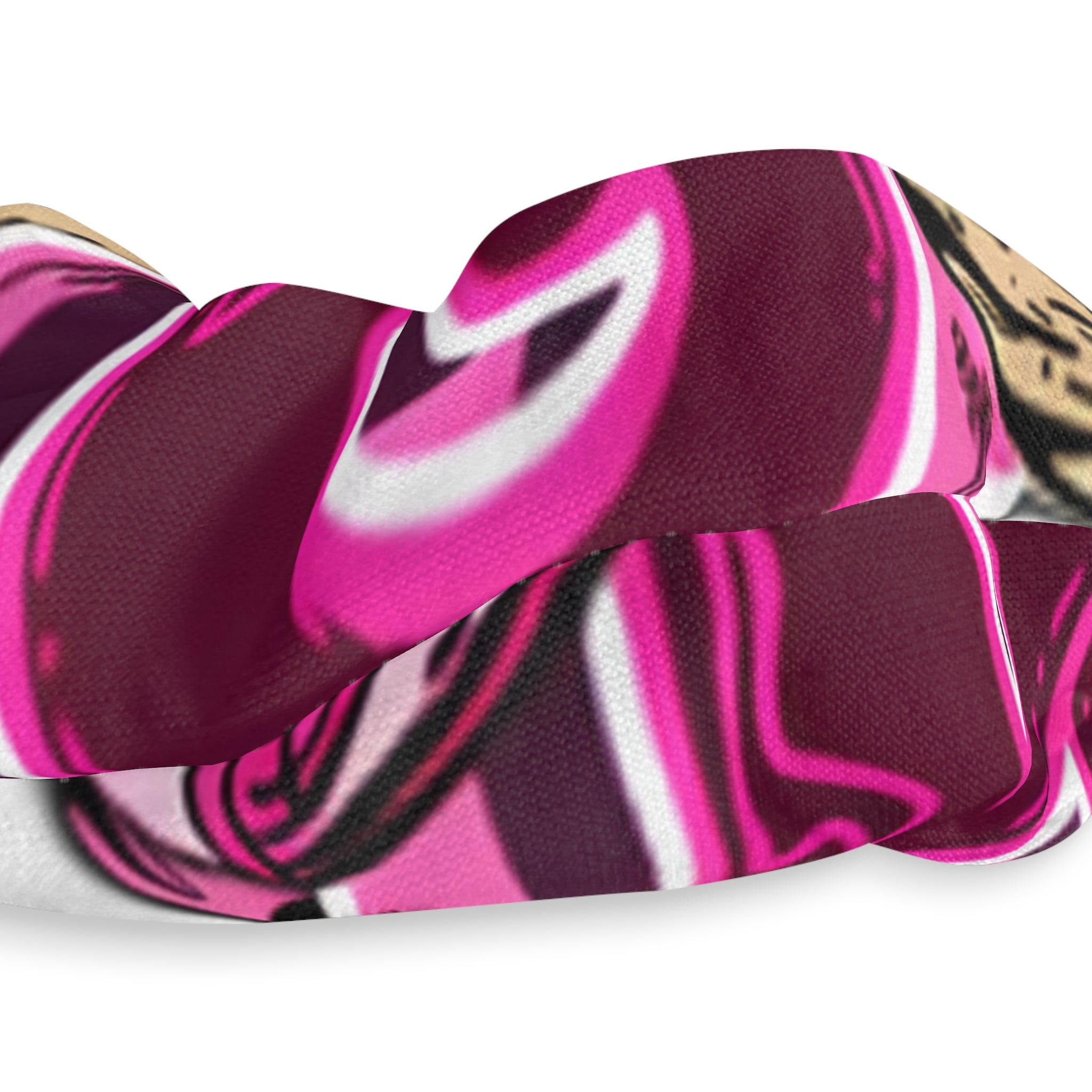 Scrunchie (White) | Pink Band Goonies