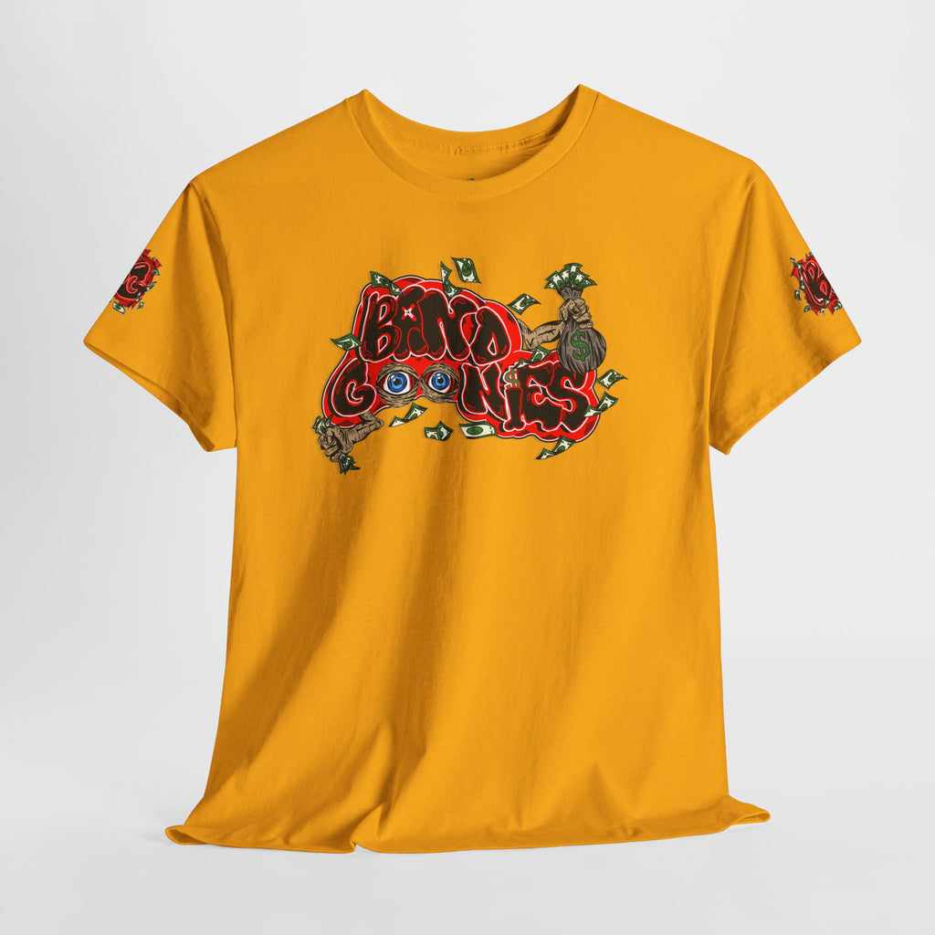 Heavy Cotton T-Shirt | White & Red