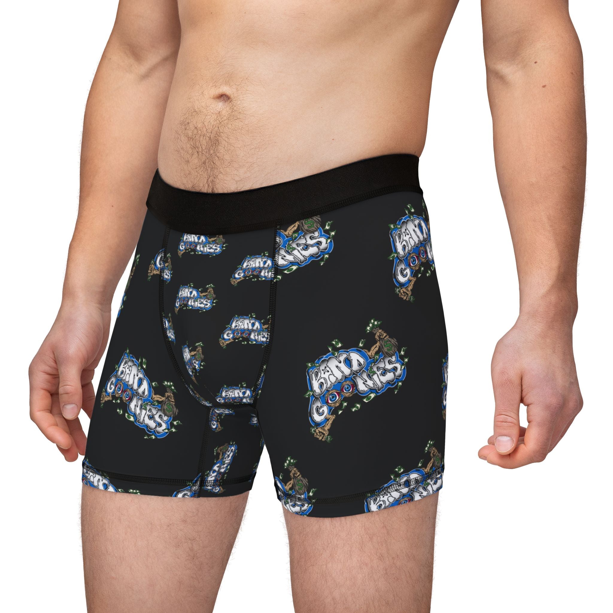 Men's Boxers | Black & Blue