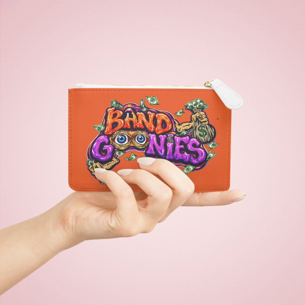 Mini Clutch Bag | Orange & Purple Band Goonies
