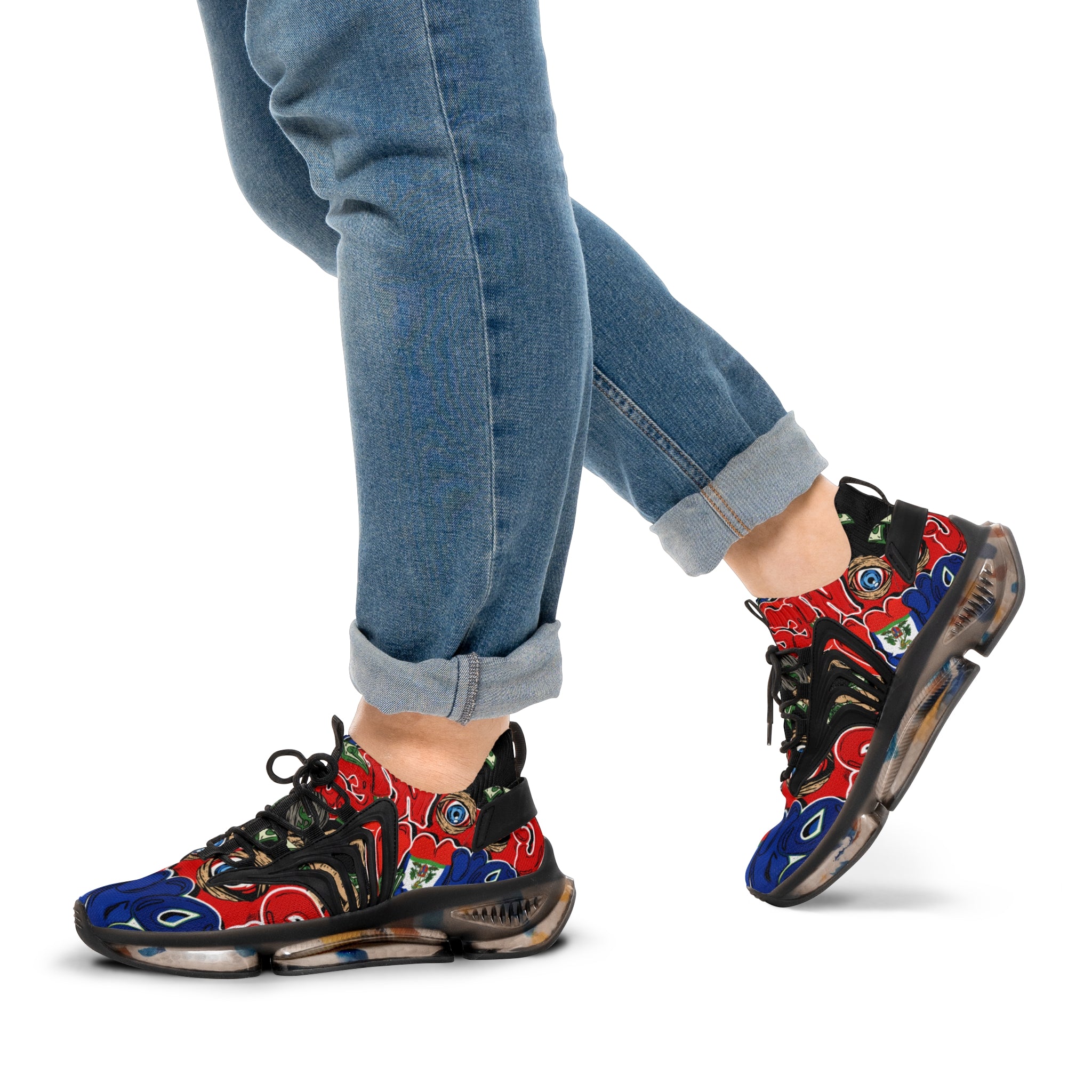 Men's Mesh Sneakers | Haiti Band Goonies