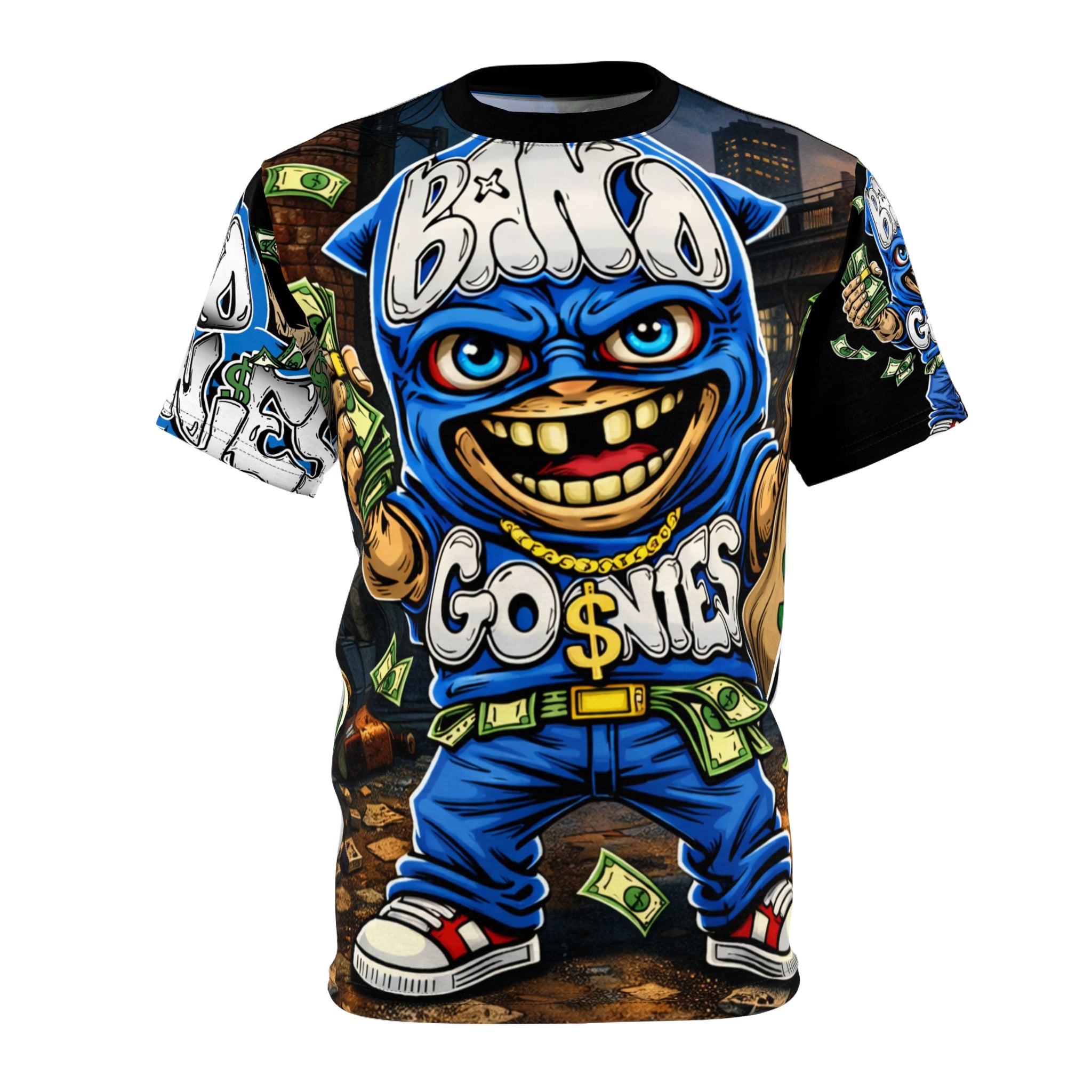 Cut & Sew T-Shirt | Blue Goonie