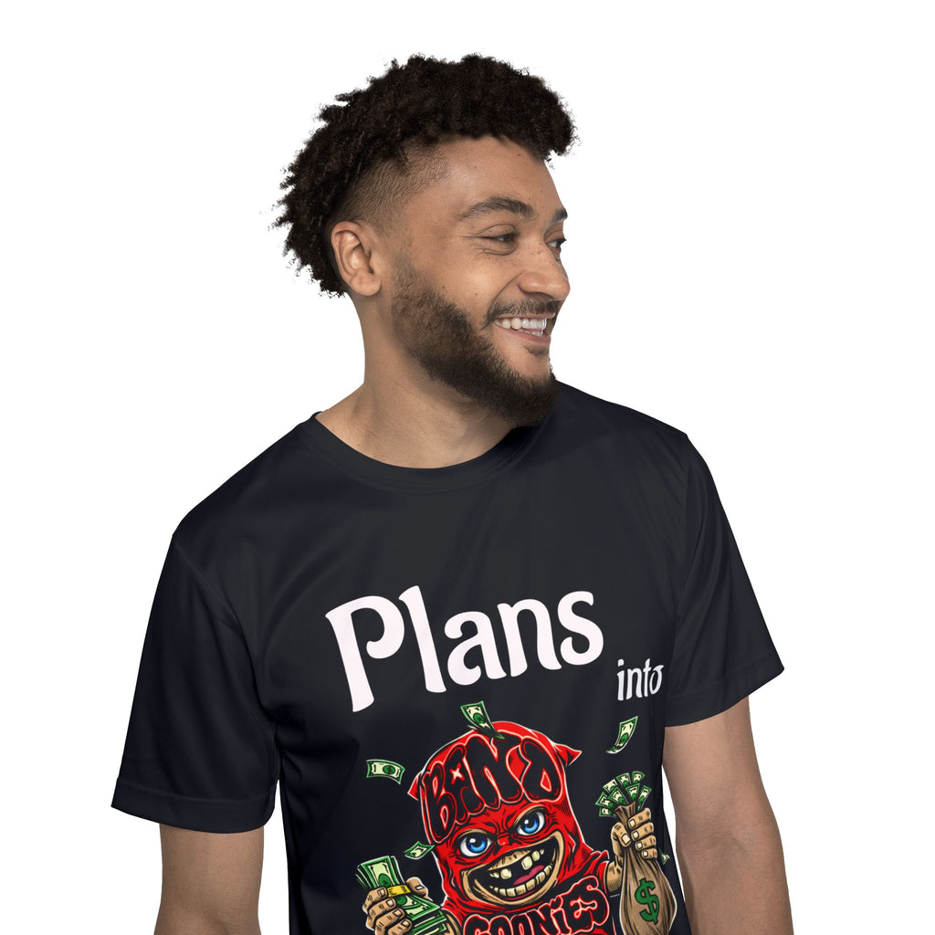 Sports Jersey T-Shirt " Red Goonie "Plans into Profit"