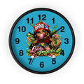 Wall Clock | Girl Goonie "Linda y Pagada" (Round 10" x 10")