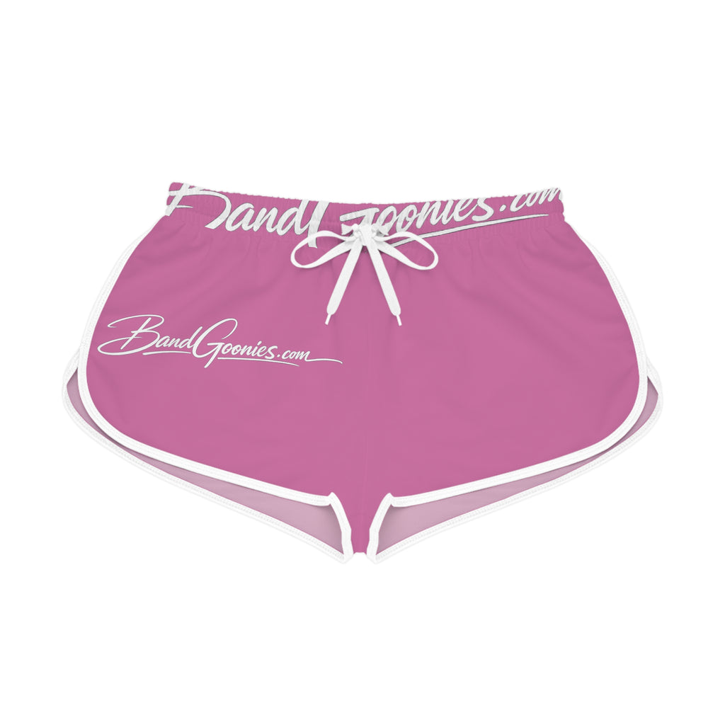 Women's Relaxed Shorts (Pink) | Band Goonies Branded