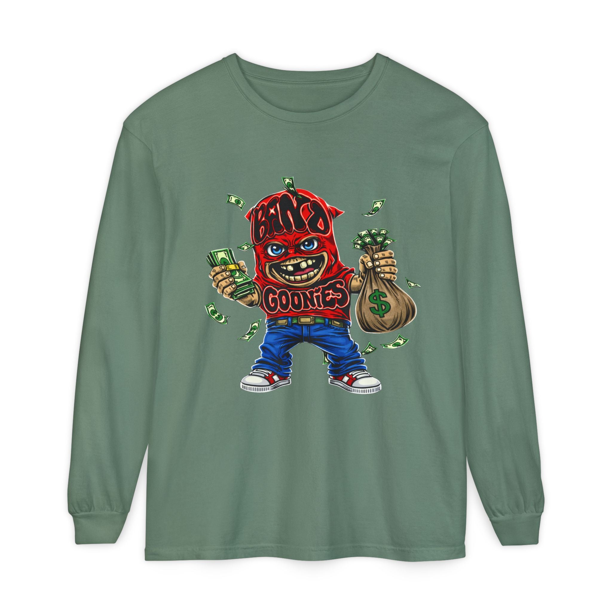 Unisex Garment-dyed Long Sleeve T-Shirt