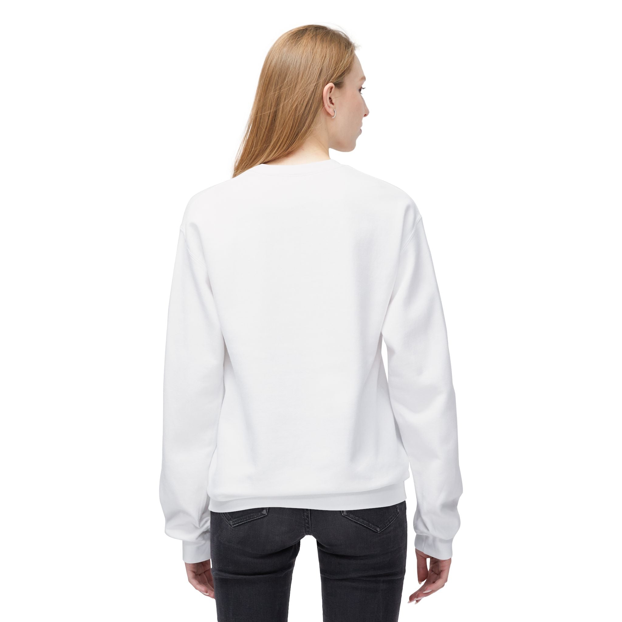 Midweight Soft Style Fleece Crewneck Sweatshirt
