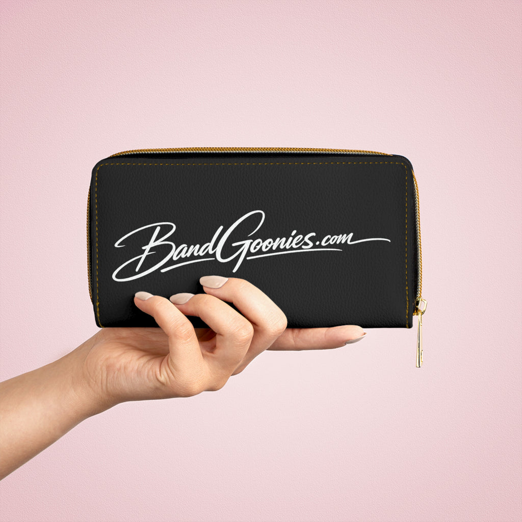 Zipper Wallet | Red Girl Goonie "Cash, Lashes & Confidence"