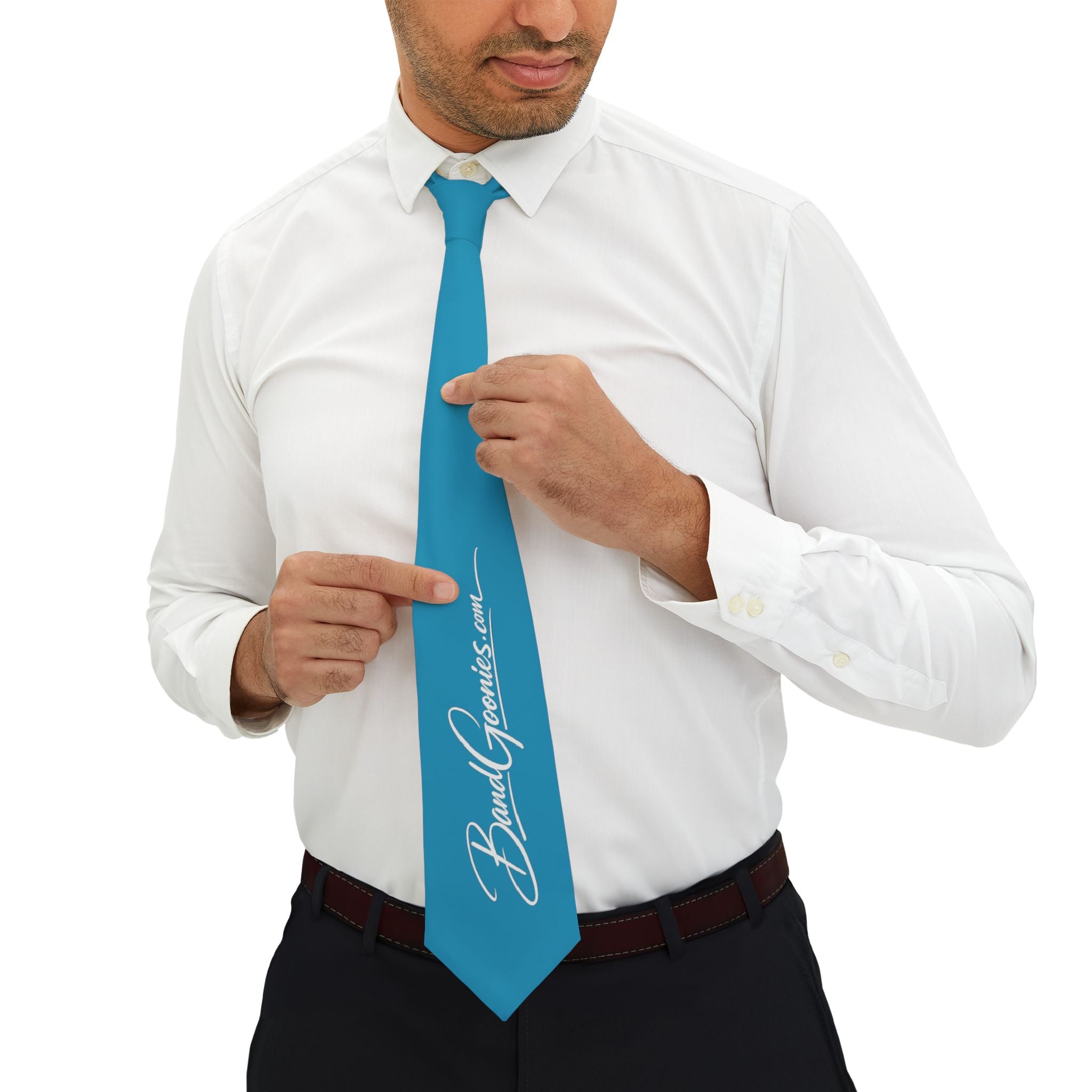 Necktie (Turquoise) | Band Goonies Branded
