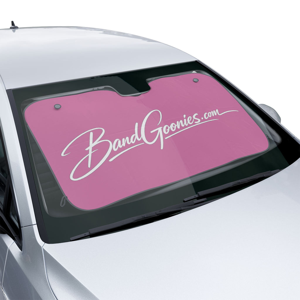 Car Sun Shades (Pink) | Band Goonies Branded (30" x55")