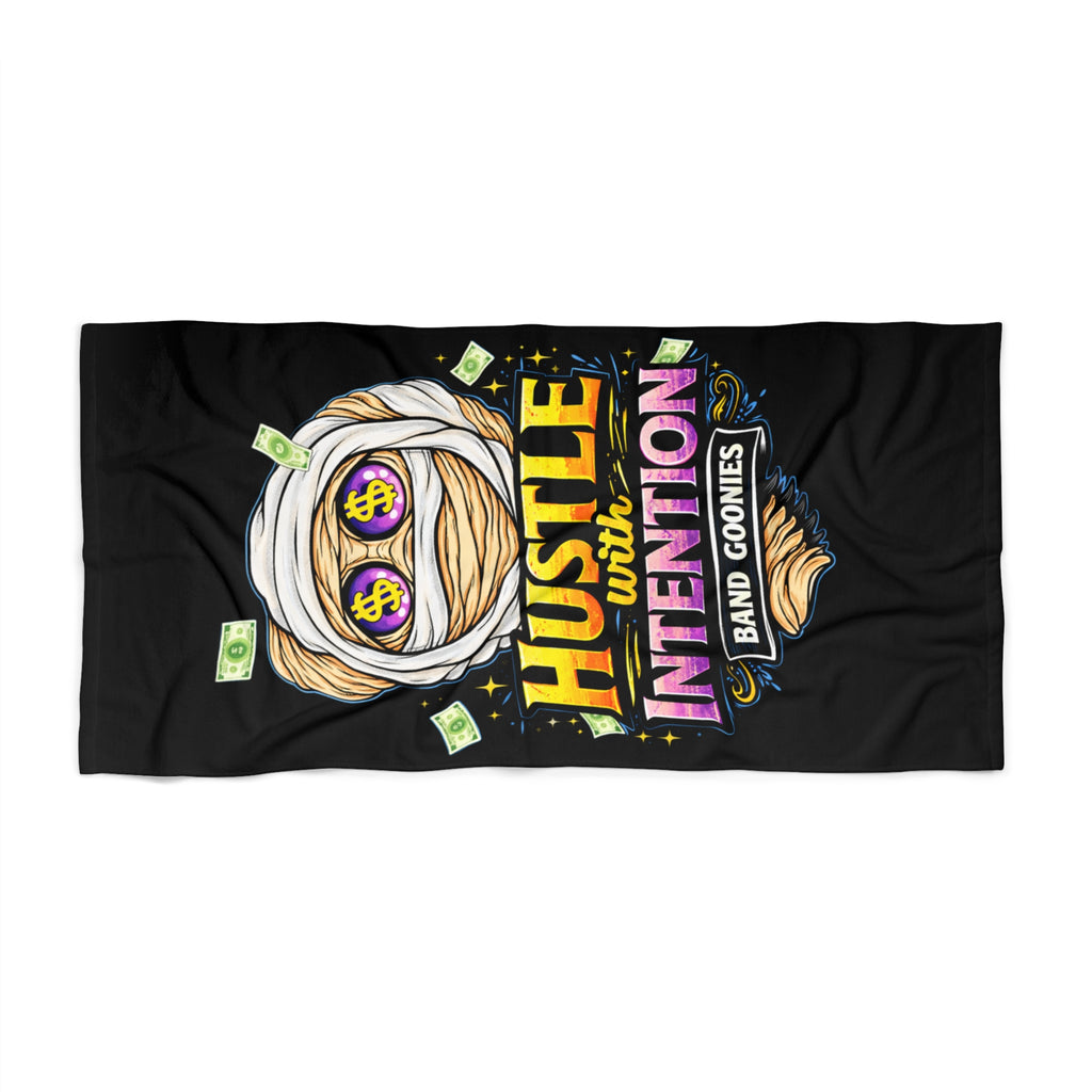 Beach Towel | OG Goonie "Hustle with Intention"