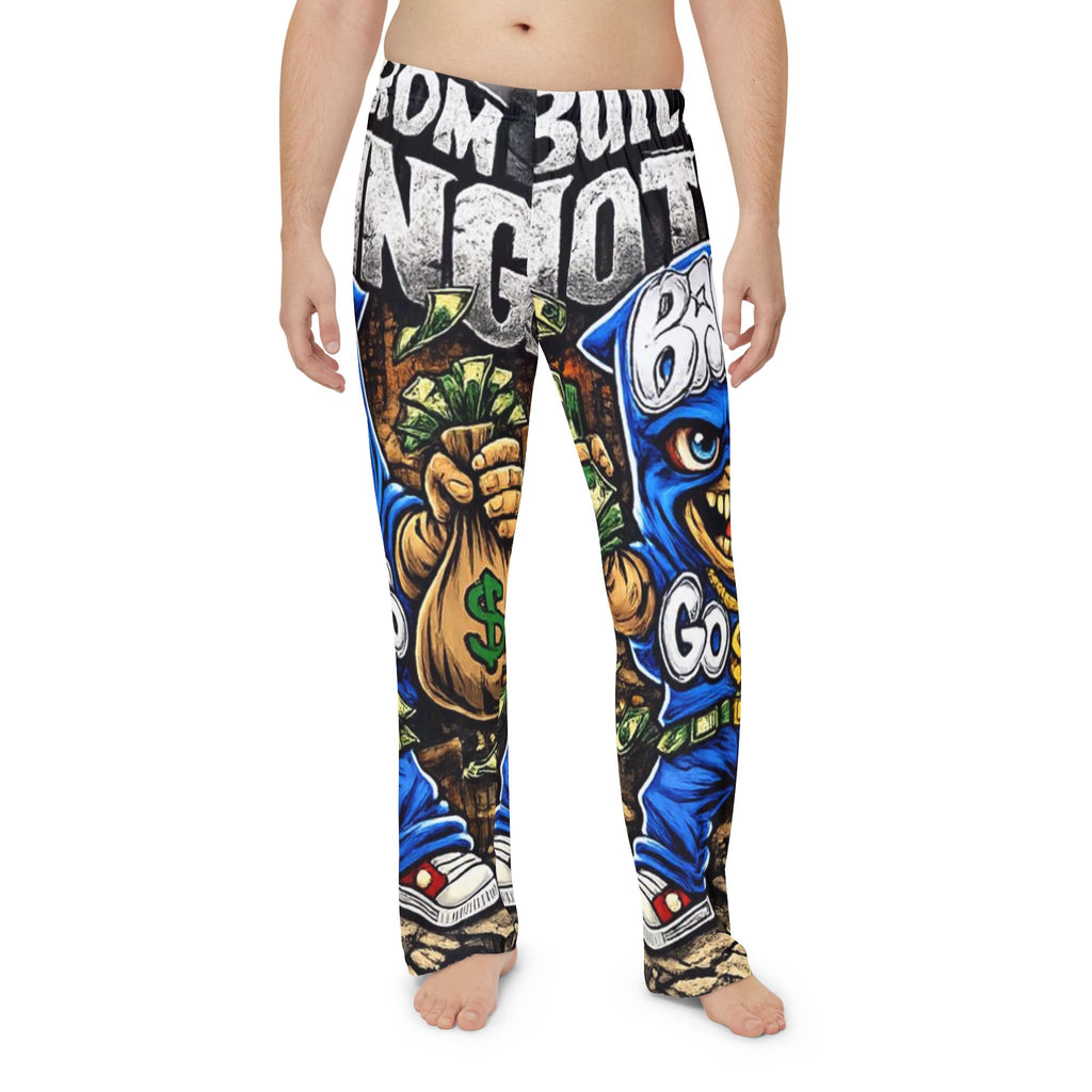Men's Pajama Pants | Blue Goonie "Built from Nothing"