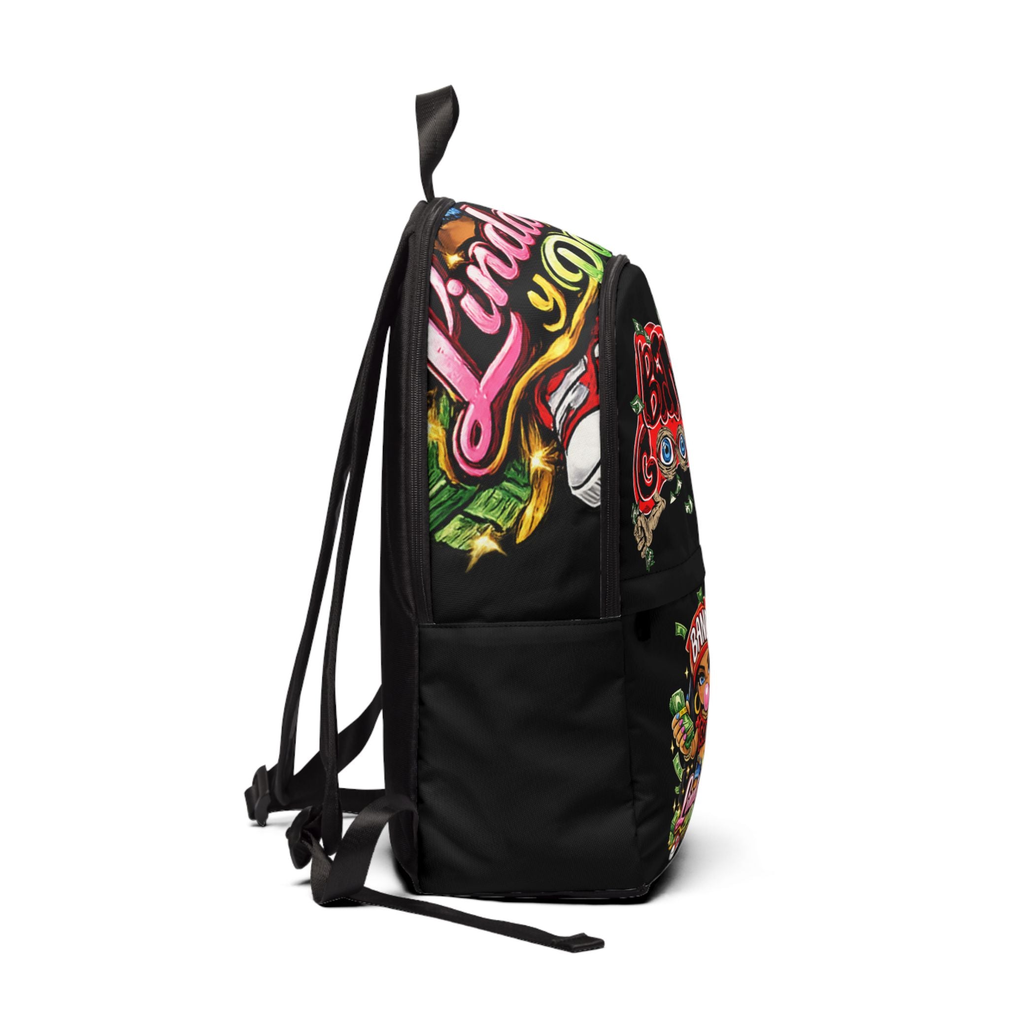 Fabric Backpack | Red Girl Goonie "Linda y Pagada"