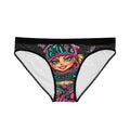Women's Underwear (Black) | Pink & Teal Girl Goonie "Hustle over Hype"
