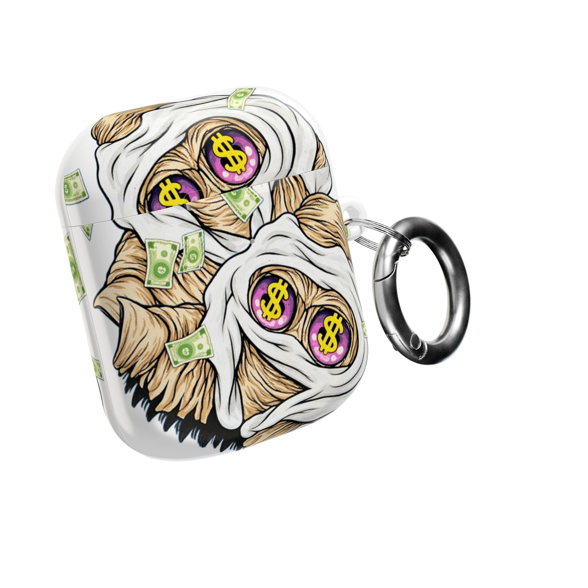 Air Pod Case with Carabiner