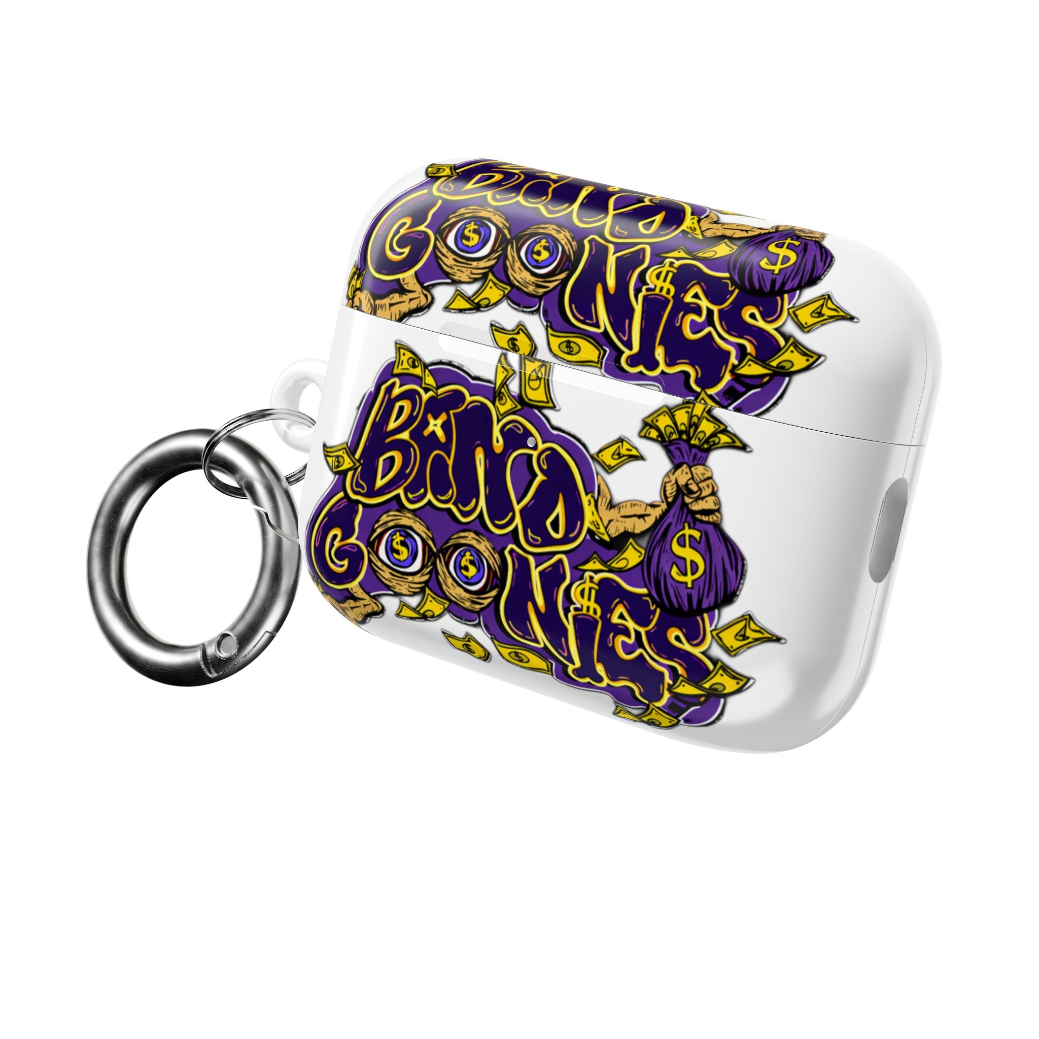 Air Pod Case with Carabiner