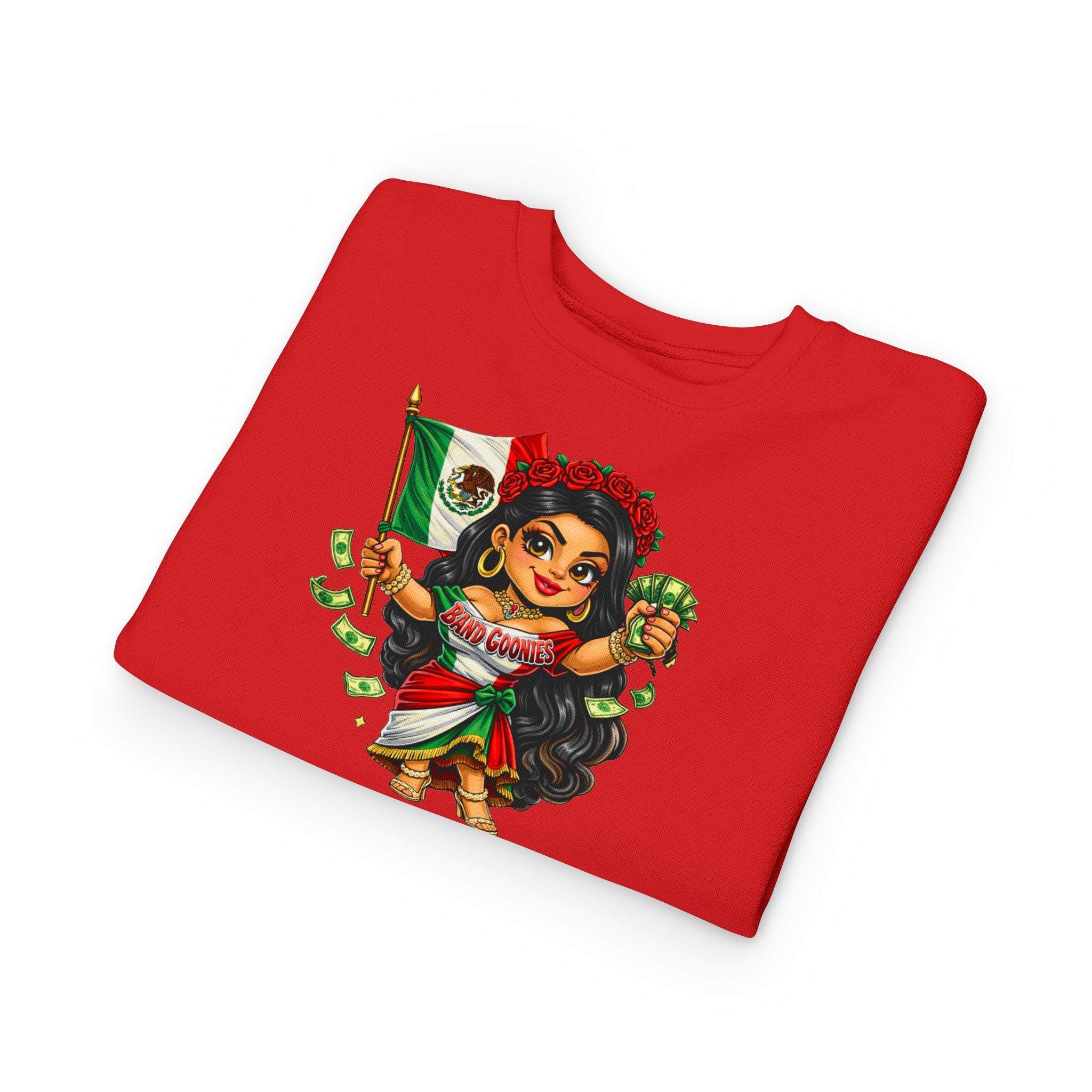 Toddler Sweatshirt | Mexico Girl Goonie