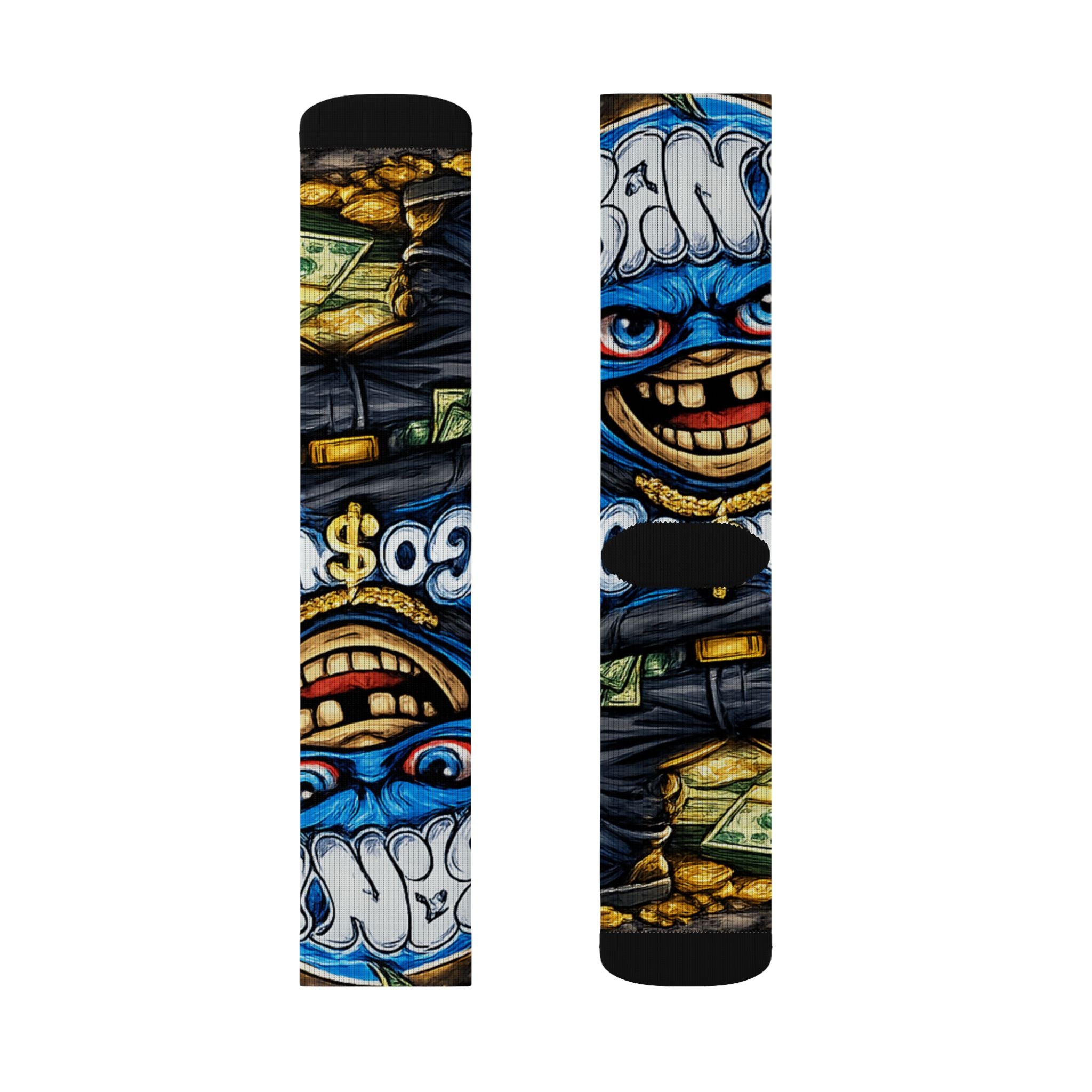 Blue Goonie Socks