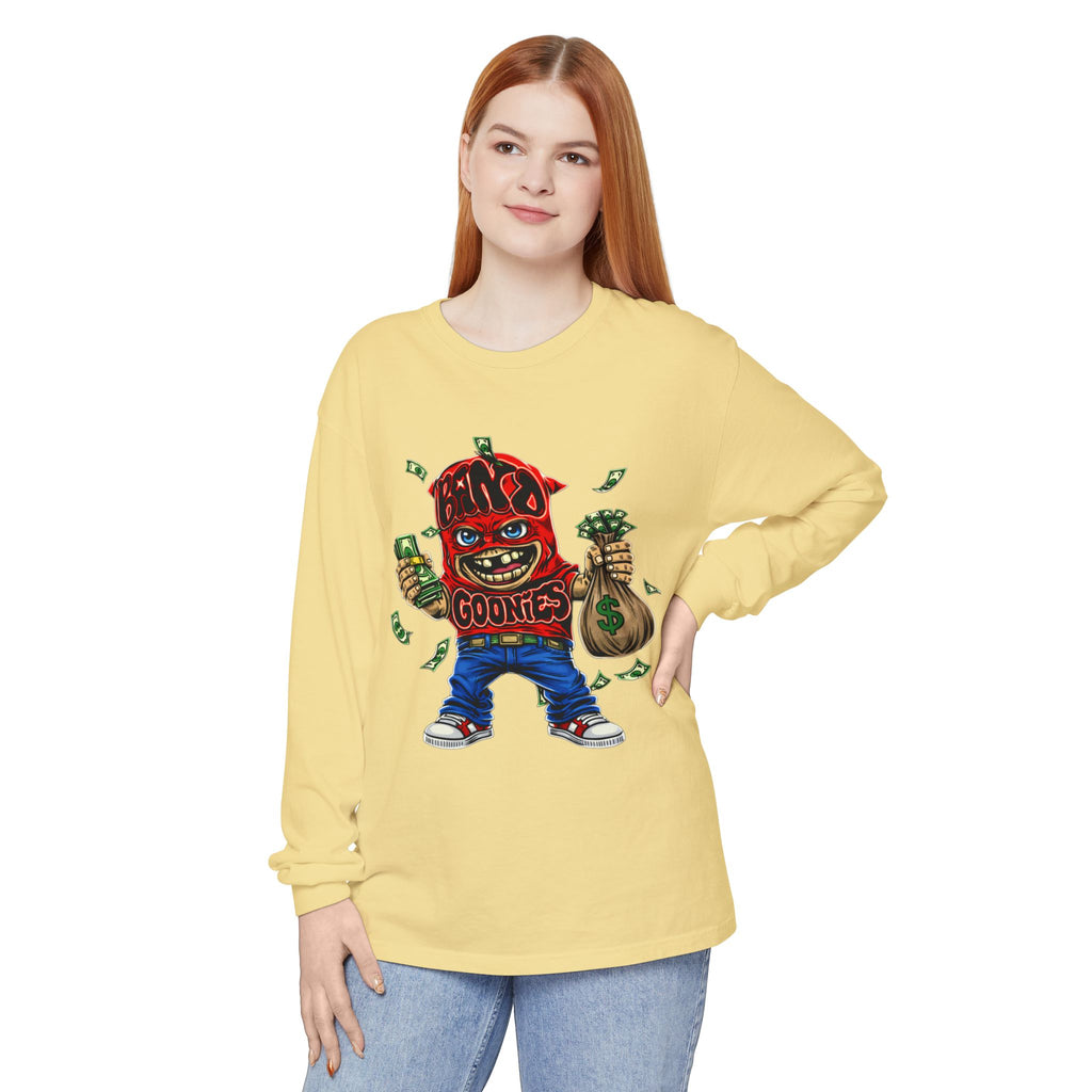 Unisex Garment-dyed Long Sleeve T-Shirt