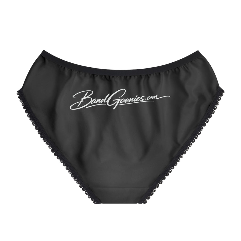 Women's Briefs (Black) | Band Goonies Branded