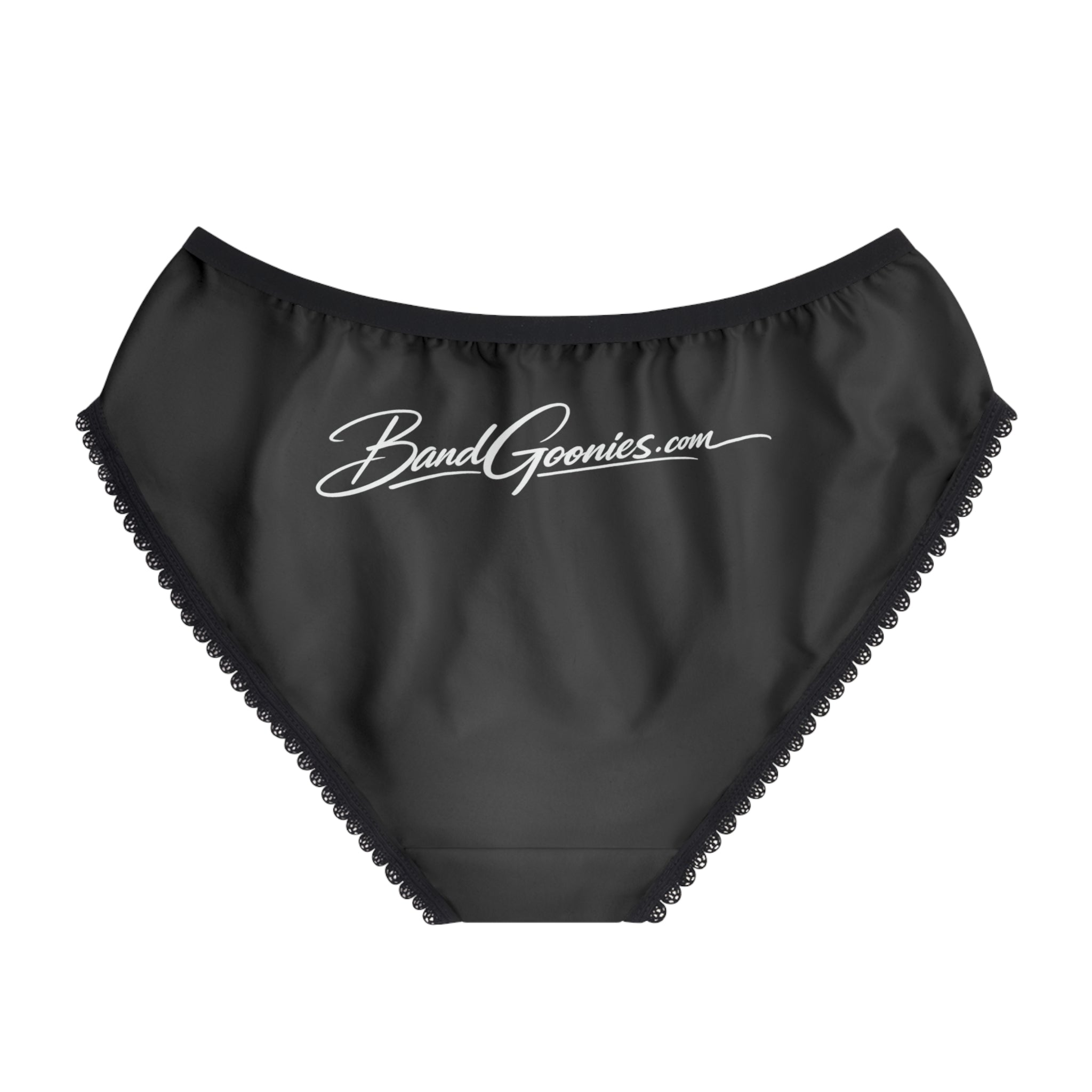 Women's Briefs (Black) | Band Goonies Branded