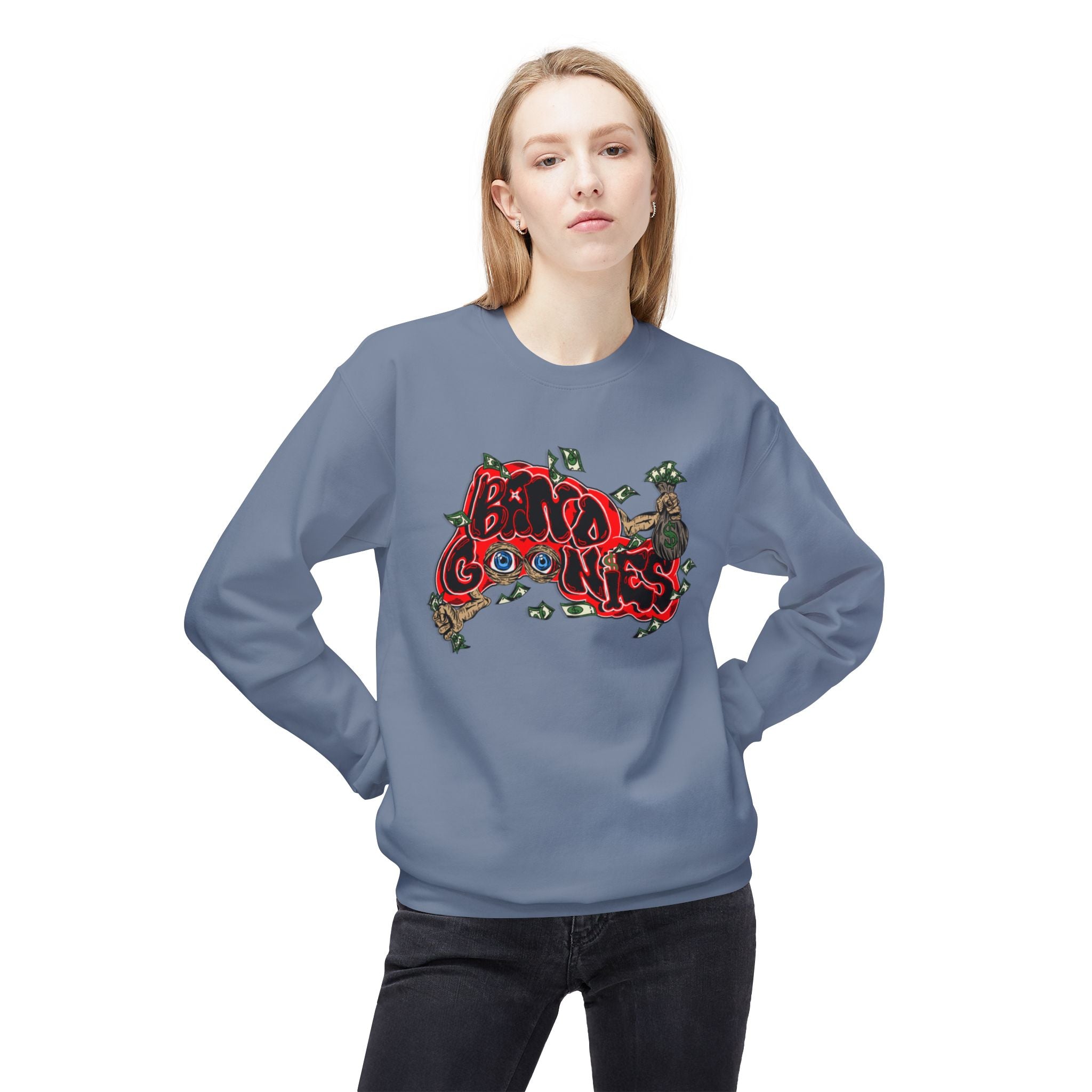Midweight Soft Style Fleece Crewneck Sweatshirt