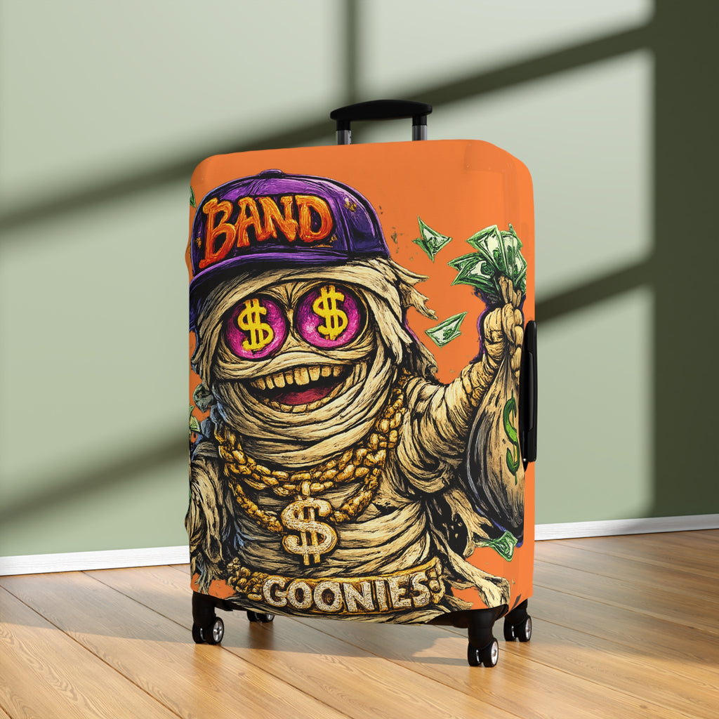 Luggage Cover |Orange & Purple OG Goonie