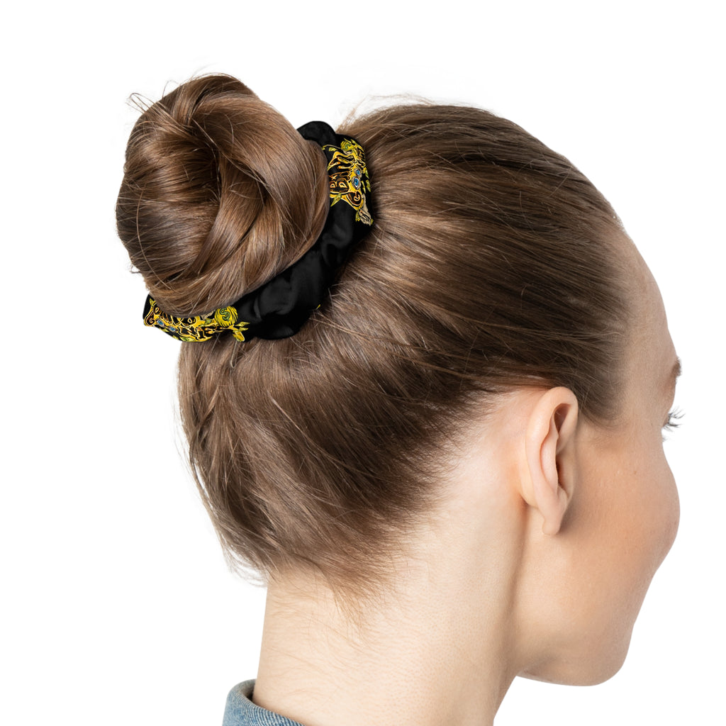 Scrunchie (Black) | Yellow Band Goonies