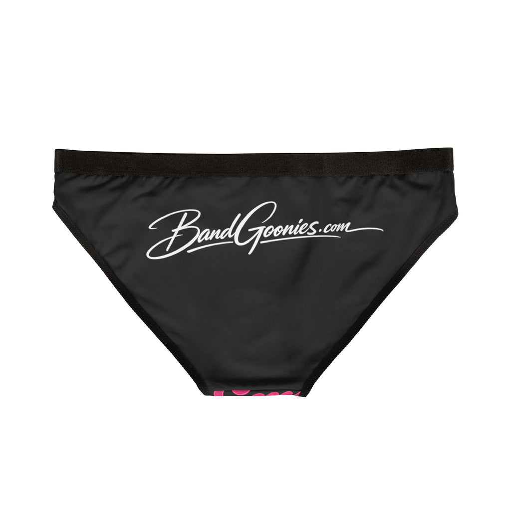 Women's Underwear (Black) | Pink & Teal Girl Goonie "Hustle over Hype"