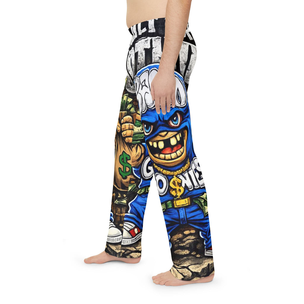 Men's Pajama Pants | Blue Goonie "Built from Nothing"